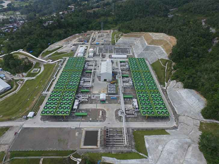 Aluminum fans for Geothermal plant in Indonesia